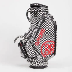 DISTORTED CHECK TOUR STAFF GOLF BAG -Golf Clothing Shop G4AS23A21 ONYX 3