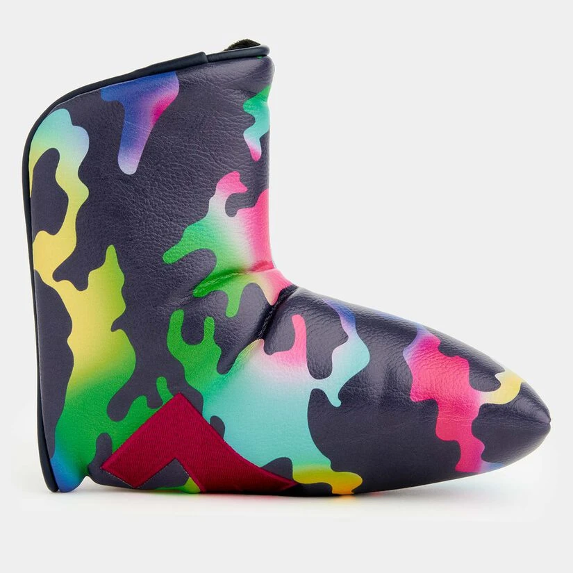 QUARTER G COLOUR BLEND CAMO BLADE PUTTER COVER 3 QUARTER G COLOUR BLEND CAMO BLADE PUTTER COVER