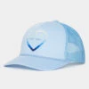 STRIPED HEART G'S INTERLOCK KNIT TRUCKER HAT 1 STRIPED HEART G'S INTERLOCK KNIT TRUCKER HAT -Golf Clothing Shop G4AS23H06XS SKY 1