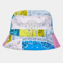 REVERSIBLE BANDANA BUCKET HAT