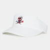 CAMO SKULL & T'S FEATHERWEIGHT TECH VISOR -Golf Clothing Shop G4AS23H54 SNO 1