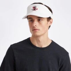 CAMO SKULL & T'S FEATHERWEIGHT TECH VISOR -Golf Clothing Shop G4AS23H54 SNO 6