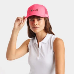 G LINK INTERLOCK KNIT TRUCKER HAT -Golf Clothing Shop G4AS23H84 KOP 6