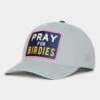PRAY FOR BIRDIES STRETCH TWILL SNAPBACK HAT -Golf Clothing Shop G4AS23H87 NIMBS 1