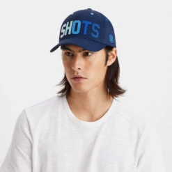 SHOTS STRETCH TWILL SNAPBACK HAT -Golf Clothing Shop G4AS23H98 TWLT 6