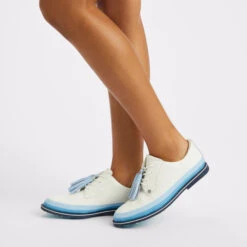 WOMEN'S TASSEL TUXEDO GALLIVANTER GOLF SHOE -Golf Clothing Shop G4LA23EF10 CIELO 7