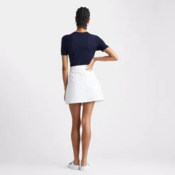 MERINO WOOL EASY CARE SHORT SLEEVE SWEATER 12 MERINO WOOL EASY CARE SHORT SLEEVE SWEATER -Golf Clothing Shop G4LA23S35A TWLT 4