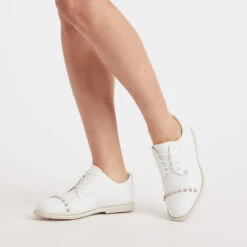 WOMEN'S STUD CAP TOE GALLIVANTER GOLF SHOE -Golf Clothing Shop G4LC0EF05 STN 8