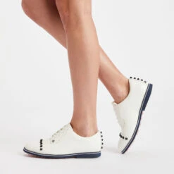 WOMEN'S STUD CAP TOE GOLF SHOE -Golf Clothing Shop G4LC20EF05 SNO 6