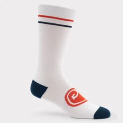 WOMEN'S HEART G'S NYLON RIBBED CREW SOCK