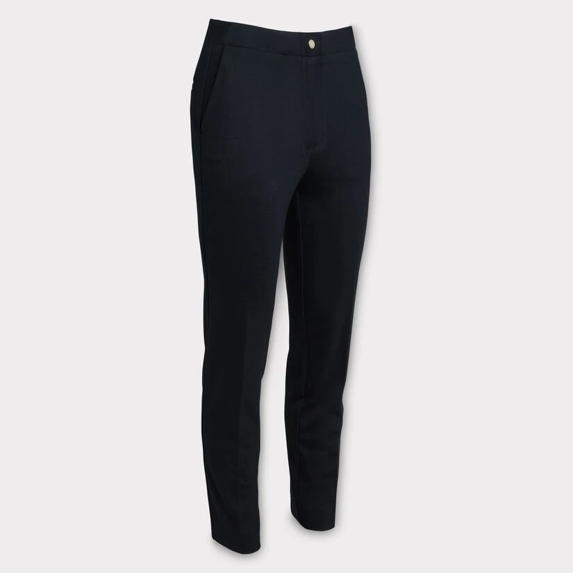 DOUBLE KNIT CIGARETTE LEG HIGH RISE STRETCH TROUSER 3 DOUBLE KNIT CIGARETTE LEG HIGH RISE STRETCH TROUSER