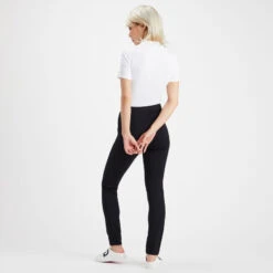 DOUBLE KNIT MOTO LEGGING -Golf Clothing Shop G4LS21B40 ONYX 4