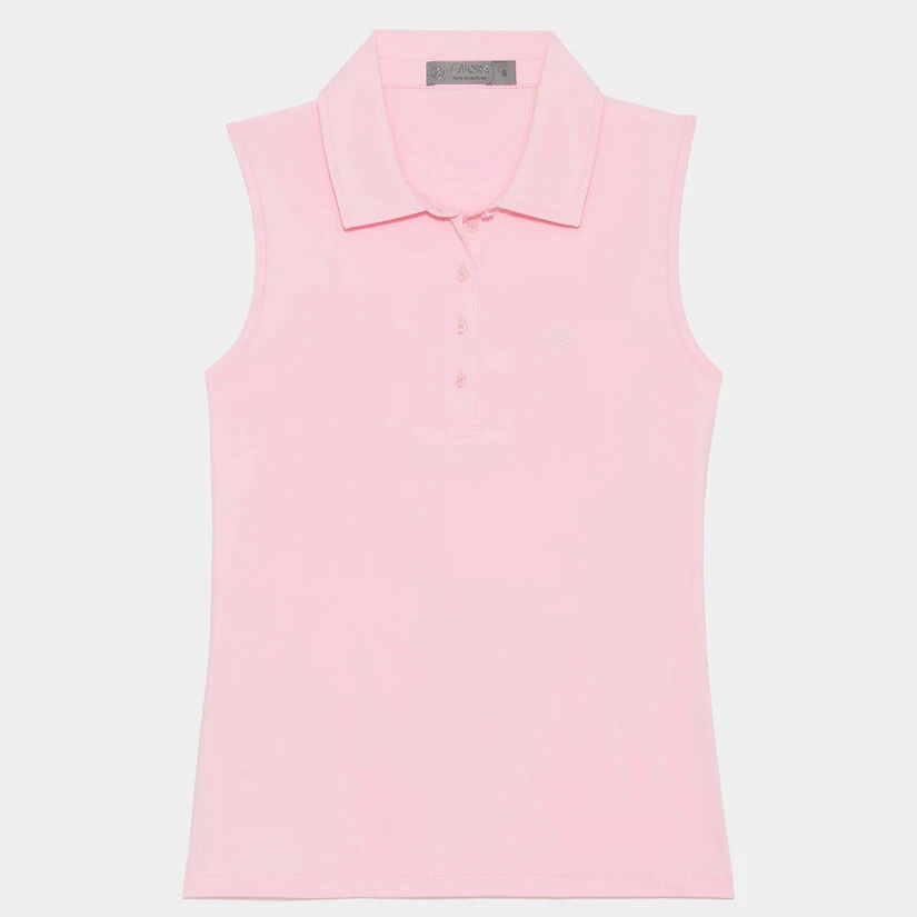 FEATHERWEIGHT SLEEVELESS POLO 3 FEATHERWEIGHT SLEEVELESS POLO