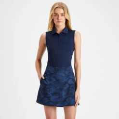 SLEEVELESS PIQUÉ POLO -Golf Clothing Shop G4LS22K39 TWLT 2