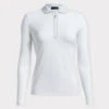 FEATHERWEIGHT ZIP POLO -Golf Clothing Shop G4LS22K79 SNO