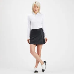 FEATHERWEIGHT ZIP POLO -Golf Clothing Shop G4LS22K79 SNO 3