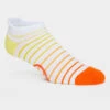 WOMEN'S GRADIENT STRIPE NYLON LOW SOCK 2 WOMEN'S GRADIENT STRIPE NYLON LOW SOCK -Golf Clothing Shop G4LS23A27LOW SNSHN