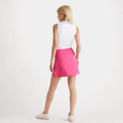 SILKY TECH NYLON A-LINE SKORT -Golf Clothing Shop G4LS23B05 SOR 4