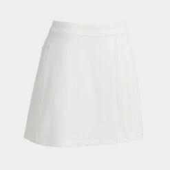 LUXE SIDE PLEAT 4-WAY STRETCH TWILL SKORT