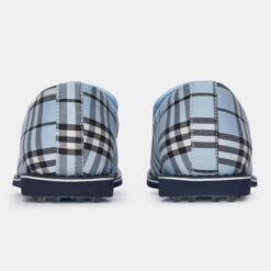 WOMEN'S PLAID TASSEL BROGUE CRUISER GALLIVANTER GOLF SHOE -Golf Clothing Shop G4LS23EF17 SKY 5