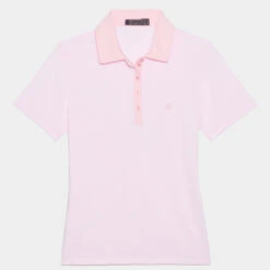 FEEDER STRIPE TECH JERSEY POLO