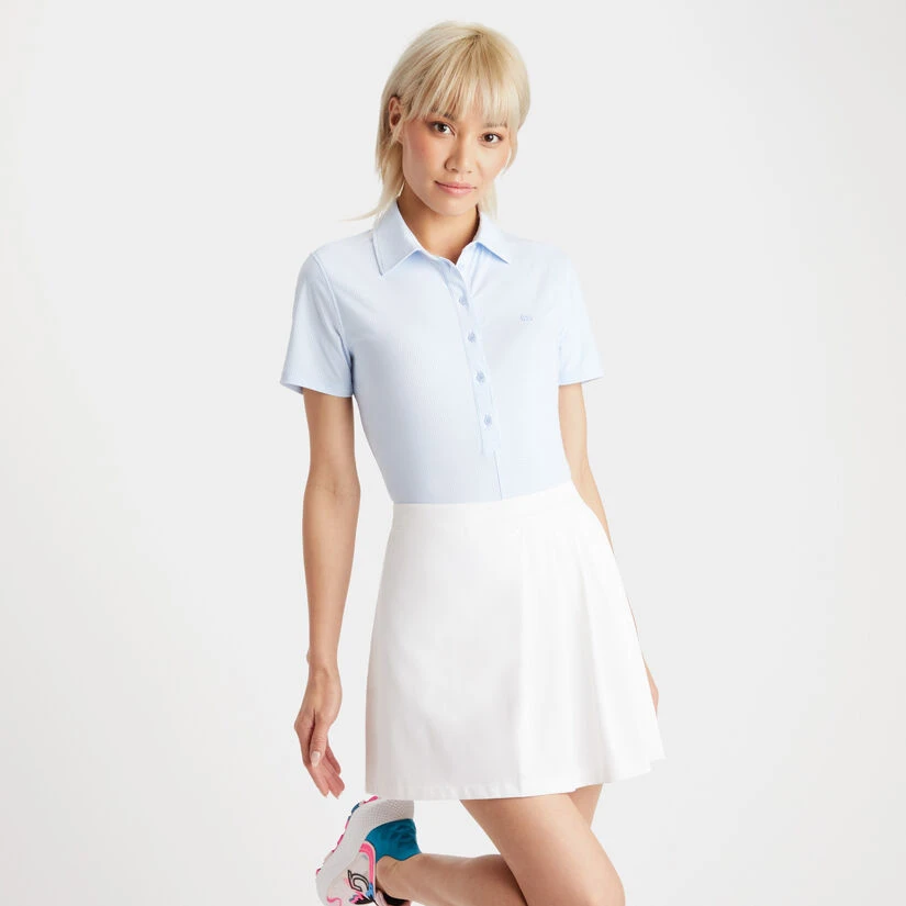 MIXED STRIPE TECH JERSEY POLO 5 MIXED STRIPE TECH JERSEY POLO - Image 3