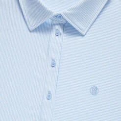MIXED STRIPE TECH JERSEY POLO 13 MIXED STRIPE TECH JERSEY POLO -Golf Clothing Shop G4LS23K502 SKY 5