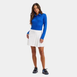 MINI G'S TECH JERSEY LONG SLEEVE POLO -Golf Clothing Shop G4LS23K560A RACER 3