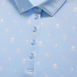 RGB TECH JERSEY SLEEVELESS POLO -Golf Clothing Shop G4LS23K562 SKY 5