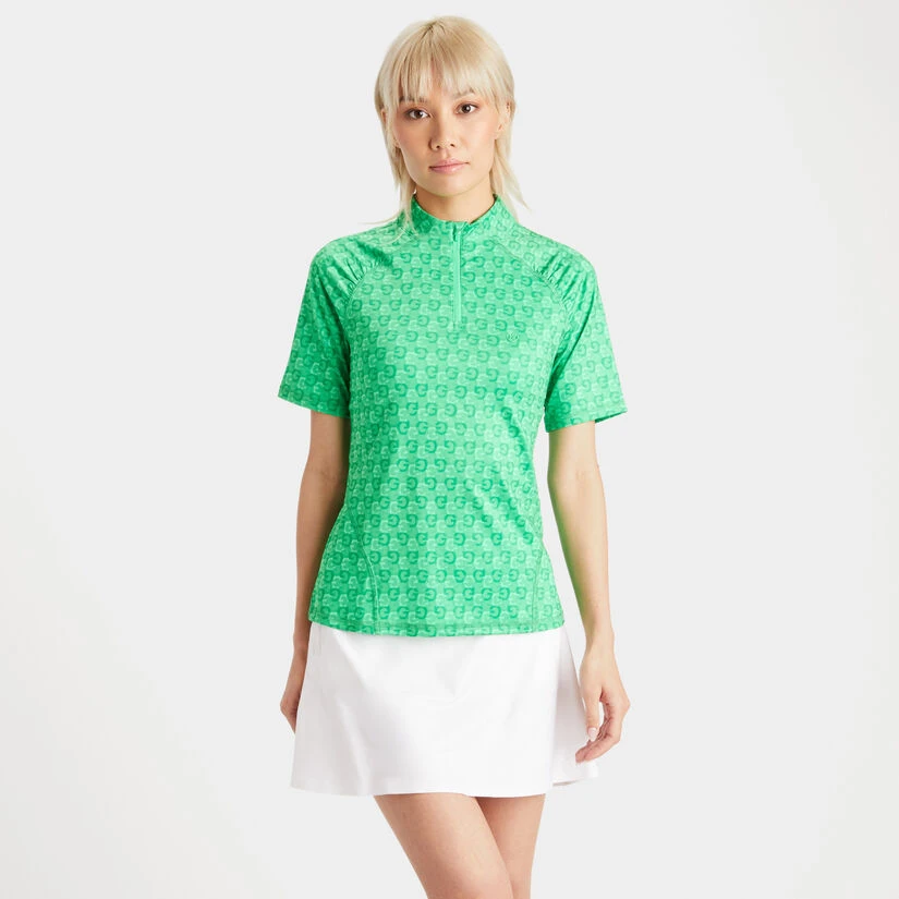 MINI G'S TECH JERSEY QUARTER ZIP POLO 5 MINI G'S TECH JERSEY QUARTER ZIP POLO - Image 3