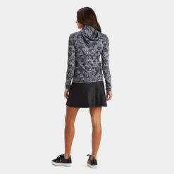 ICON CAMO HOODED TECH INTERLOCK FULL ZIP MID LAYER 12 ICON CAMO HOODED TECH INTERLOCK FULL ZIP MID LAYER -Golf Clothing Shop G4LS23K566 CHGR 4