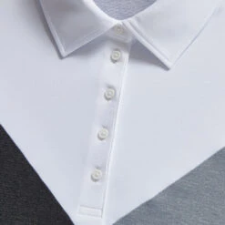 MULTI V TECH JERSEY LONG SLEEVE POLO -Golf Clothing Shop G4LS23K620 LHGR 5