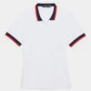 PLEATED COLLAR TECH PIQUÉ POLO -Golf Clothing Shop G4LS23K802 SNO