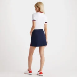 PLEATED COLLAR TECH PIQUÉ POLO 12 PLEATED COLLAR TECH PIQUÉ POLO -Golf Clothing Shop G4LS23K802 SNO 4