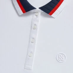 PLEATED COLLAR TECH PIQUÉ POLO 13 PLEATED COLLAR TECH PIQUÉ POLO -Golf Clothing Shop G4LS23K802 SNO 5