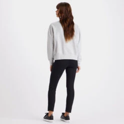 I HATE GOLF' BOXY FRENCH TERRY QUARTER ZIP PULLOVER -Golf Clothing Shop G4LS23K920 HGR 4