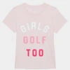 GIRLS GOLF TOO COTTON SLIM FIT TEE -Golf Clothing Shop G4LS23K960B BLUSH