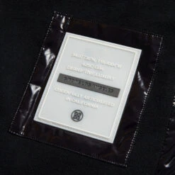 QUILTED POLISHED NYLON MERINO WOOL LINED PUFFER VEST -Golf Clothing Shop G4LS23O54 ONYX 5