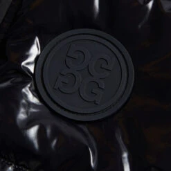 QUILTED POLISHED NYLON MERINO WOOL LINED PUFFER VEST -Golf Clothing Shop G4LS23O54 ONYX 7