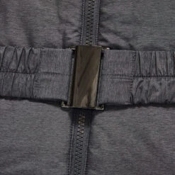 MERINO WOOL LINED QUILTED NYLON HOODED PUFFER VEST -Golf Clothing Shop G4LS23O55 CHGR 6