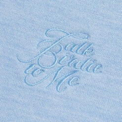 TALK BIRDIE TO ME MERINO WOOL CREWNECK SWEATER 14 TALK BIRDIE TO ME MERINO WOOL CREWNECK SWEATER -Golf Clothing Shop G4LS23S600A SKY 5