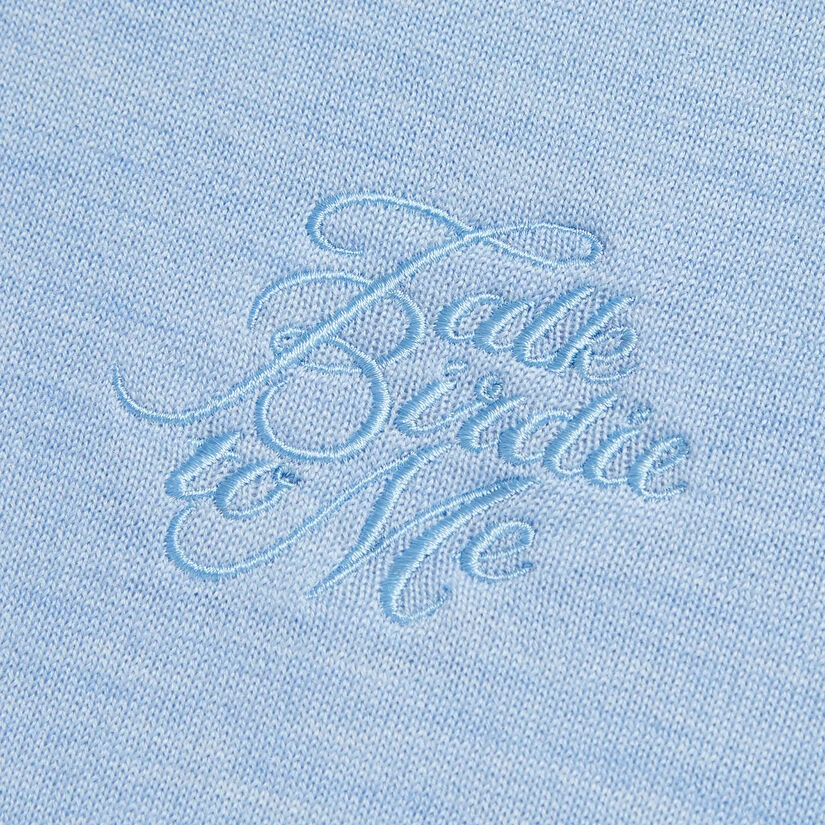 TALK BIRDIE TO ME MERINO WOOL CREWNECK SWEATER 8 TALK BIRDIE TO ME MERINO WOOL CREWNECK SWEATER - Image 6