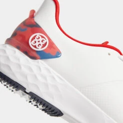 MEN'S CAMO ACCENT MG4+ GOLF SHOE -Golf Clothing Shop G4MA23EF27 POPPY 5