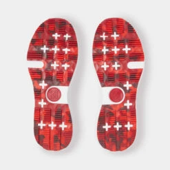 MEN'S STRIPED QUARTER G MG4X2 GOLF CROSS TRAINER -Golf Clothing Shop G4MA23EF44 POPPY 3