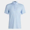 RGB TECH JERSEY SLIM FIT POLO -Golf Clothing Shop G4MA23K065 SKY