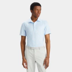 RGB TECH JERSEY SLIM FIT POLO -Golf Clothing Shop G4MA23K065 SKY 2