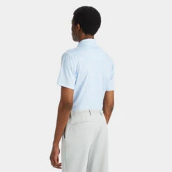RGB TECH JERSEY SLIM FIT POLO -Golf Clothing Shop G4MA23K065 SKY 4