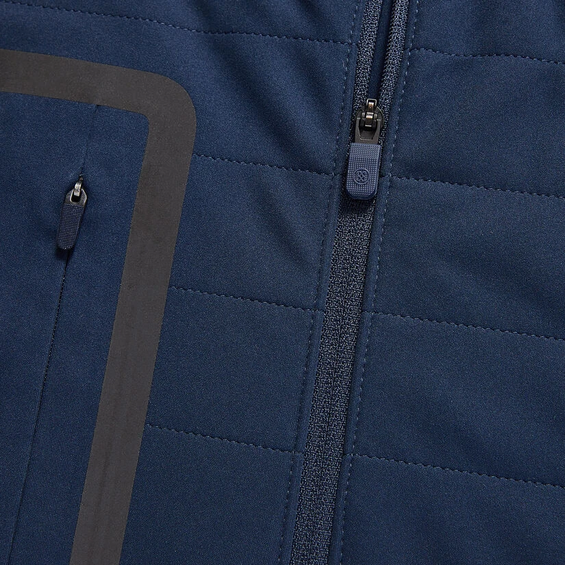 HOODED TECH INTERLOCK QUARTER ZIP SLIM FIT PULLOVER 8 HOODED TECH INTERLOCK QUARTER ZIP SLIM FIT PULLOVER - Image 6