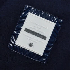 QUILTED POLISHED NYLON WOOL LINED SLIM FIT PUFFER VEST -Golf Clothing Shop G4MA23O50 TWLT 6