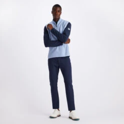 MERINO WOOL TECH LINED SLIM FIT DUNES VEST -Golf Clothing Shop G4MA23S100 SKY 3
